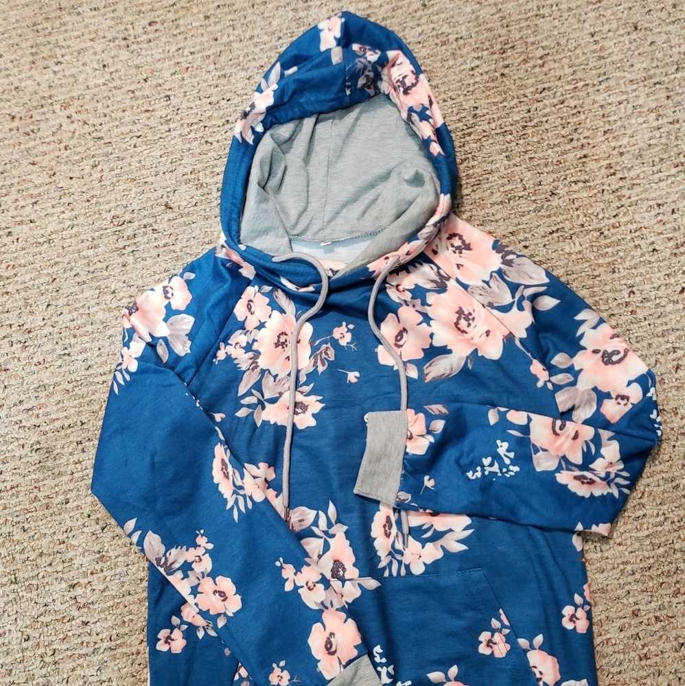 Floral Hoodie